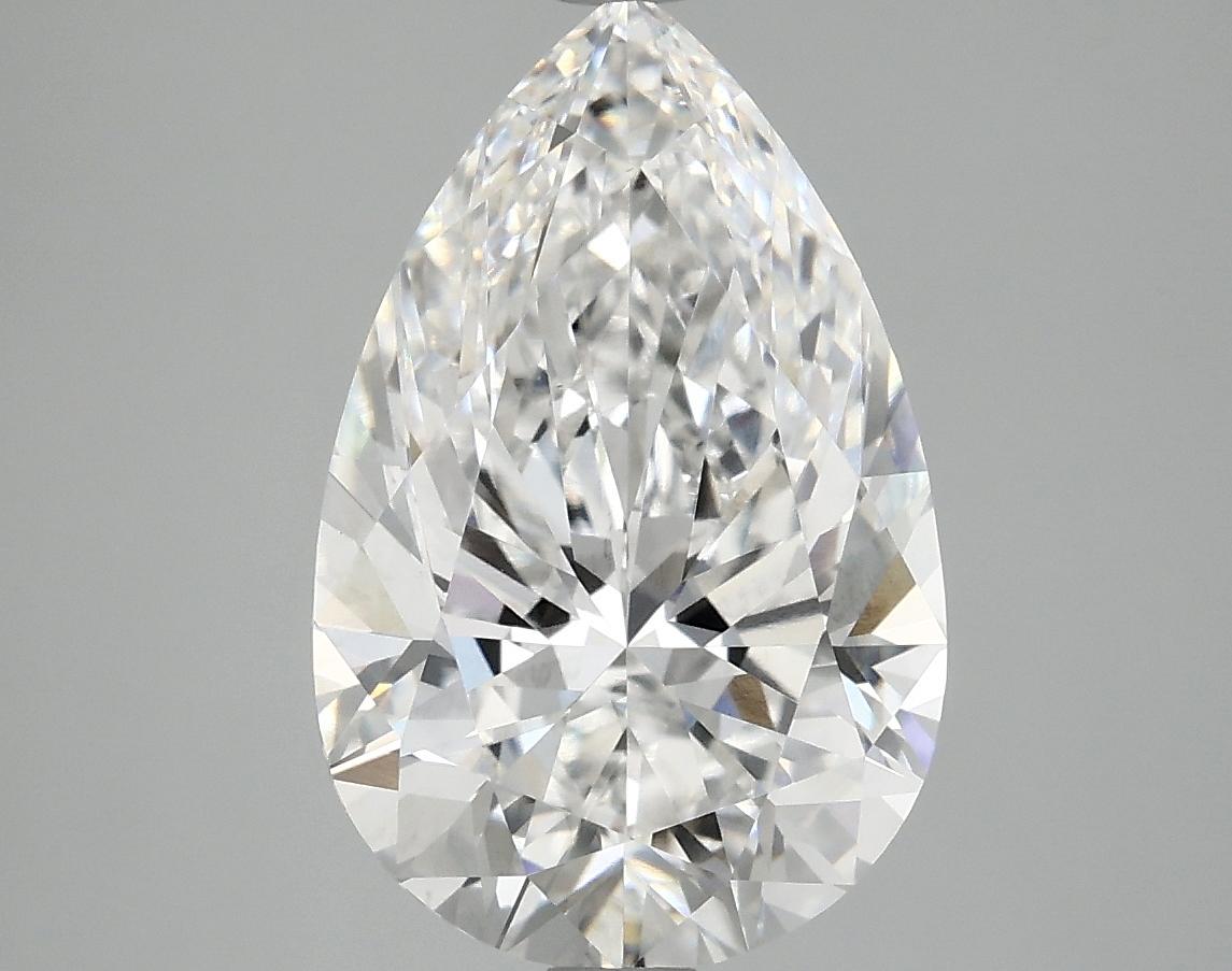 4.08 Carat Pear Shaped Ideal Cut VS2 IGI Certified Lab Grown Diamond