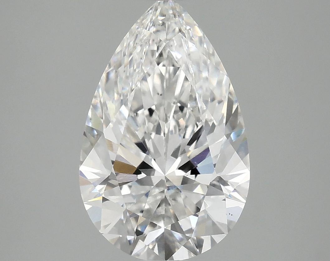 3.08 Carat Pear Shaped Ideal Cut VS1 IGI Certified Lab Grown Diamond