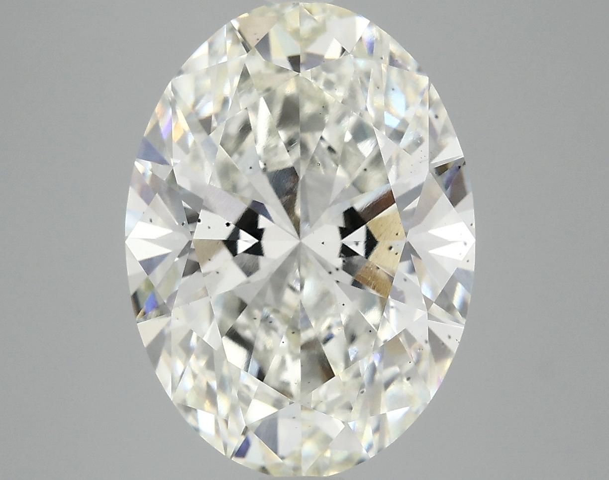 5.92 Carat Oval Shaped Excellent Cut SI1 IGI Certified Lab Grown Diamond