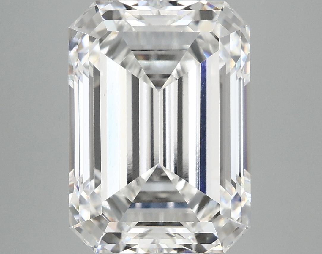 7.04 Carat Emerald Shaped Ideal Cut VS1 IGI Certified Lab Grown Diamond
