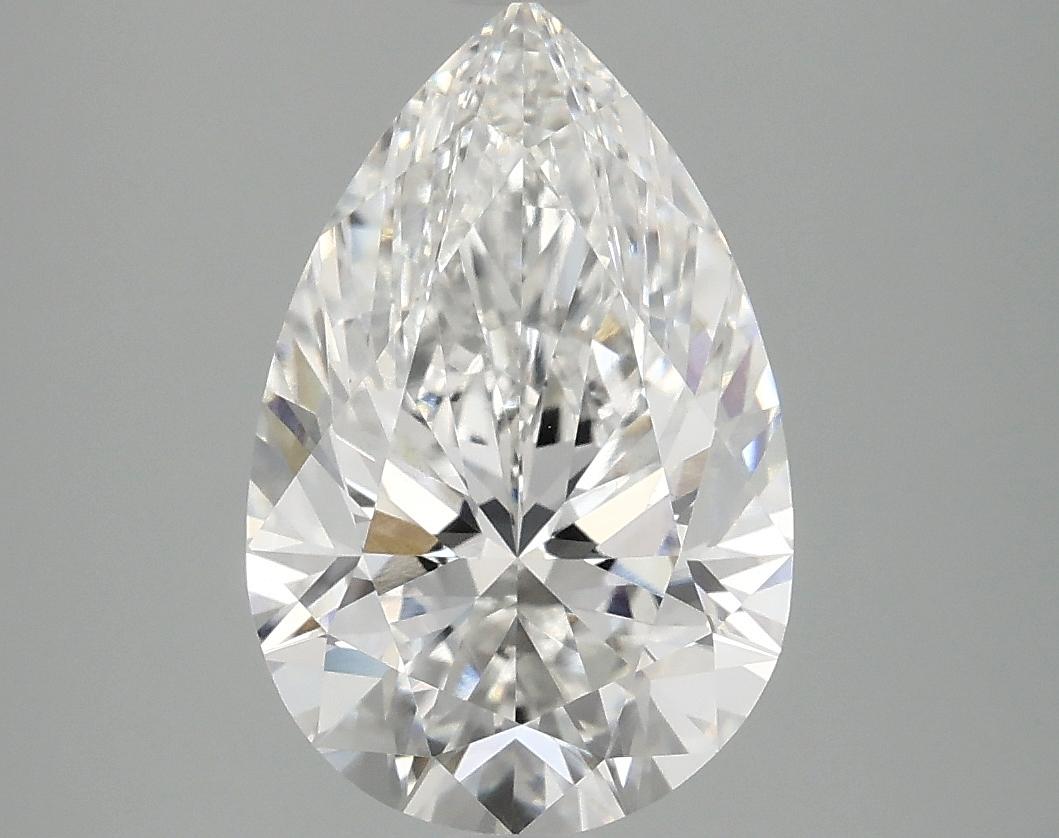 3.09 Carat Pear Shaped Excellent Cut VS1 IGI Certified Lab Grown Diamond