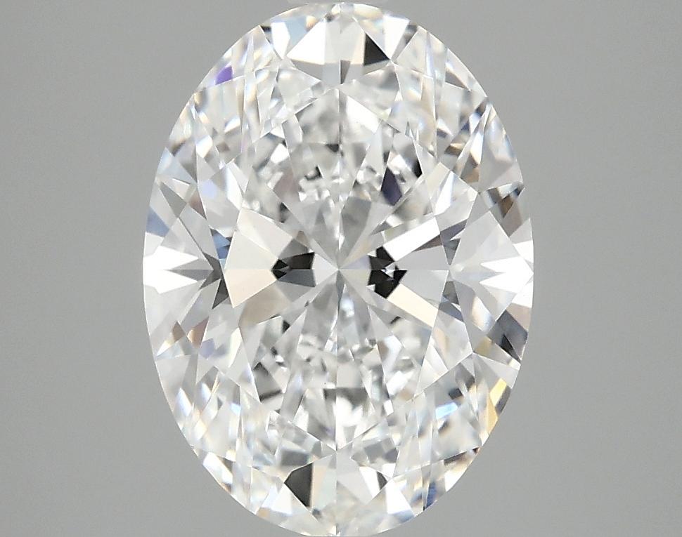3.07 Carat Oval Shaped Ideal Cut VVS2 IGI Certified Lab Grown Diamond