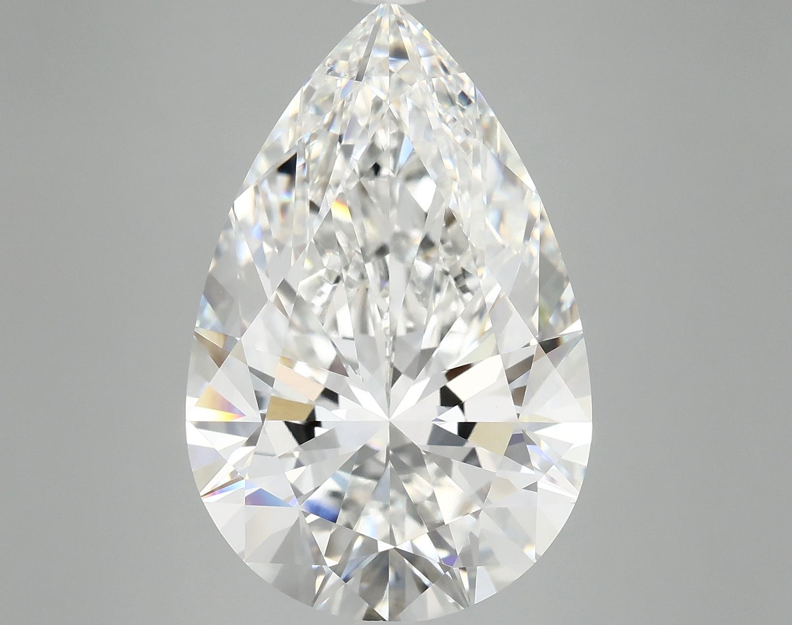 9.81 Carat Pear Shaped Excellent Cut VVS2 IGI Certified Lab Grown Diamond