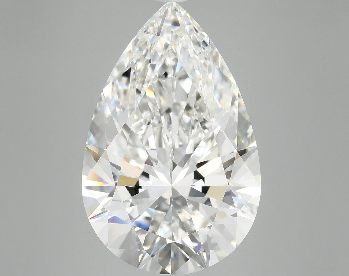 9.81 Carat Pear Shaped Excellent Cut VVS2 IGI Certified Lab Grown Diamond