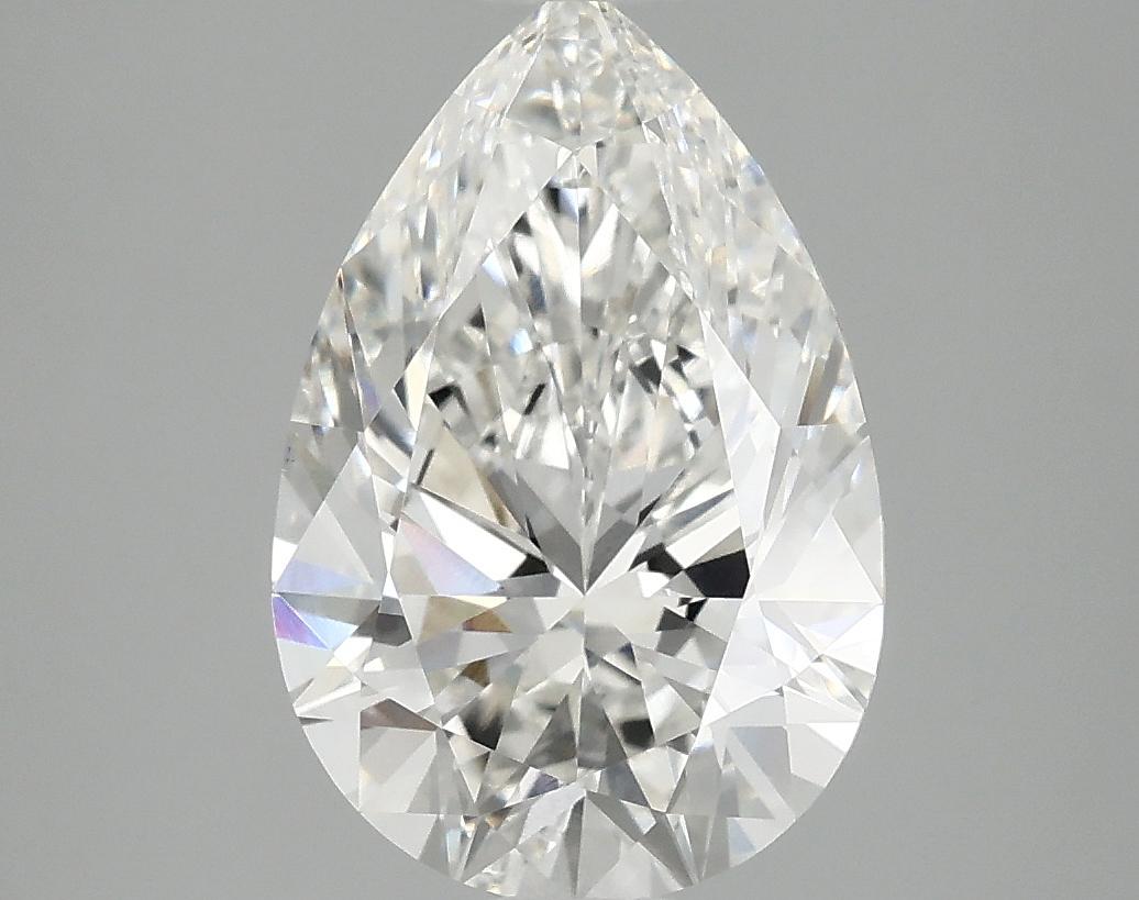 3.09 Carat Pear Shaped Excellent Cut VS1 IGI Certified Lab Grown Diamond