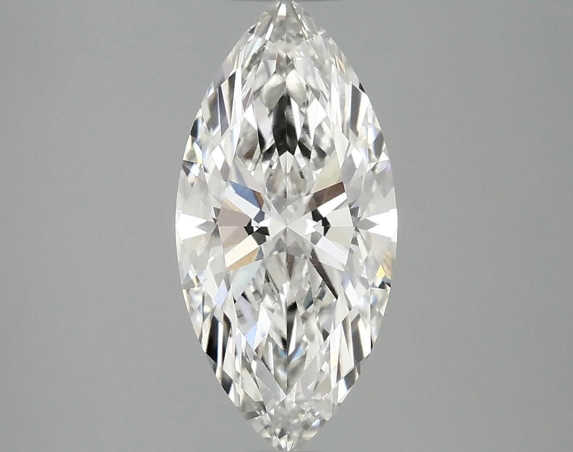 2.08 Carat Marquise Shaped Excellent Cut VVS1 IGI Certified Lab Grown Diamond