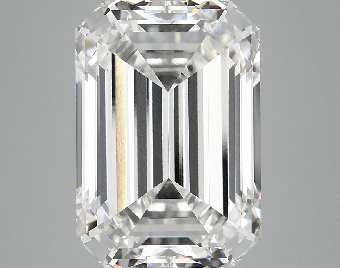7.2 Carat Emerald Shaped Ideal Cut VVS2 IGI Certified Lab Grown Diamond