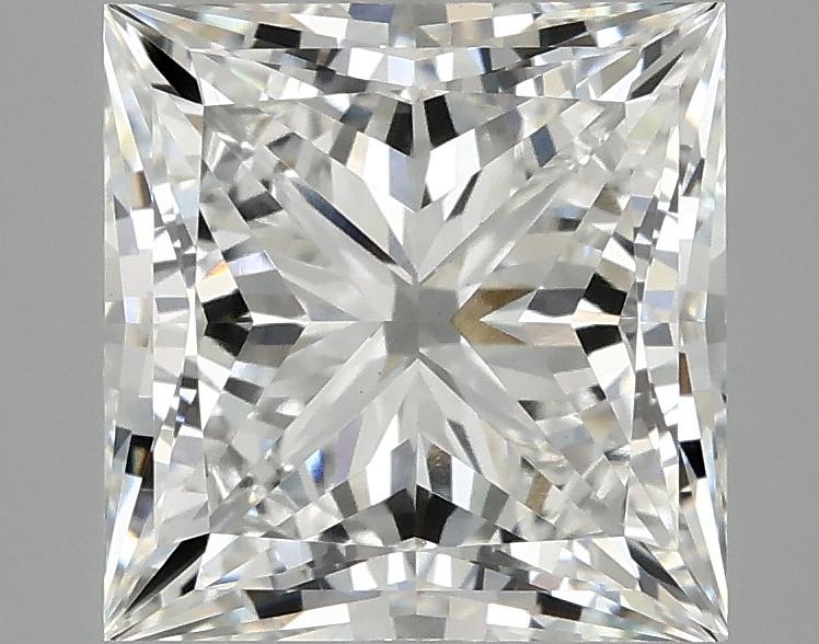 3.88 Carat Princess Shaped Ideal Cut VS1 IGI Certified Lab Grown Diamond