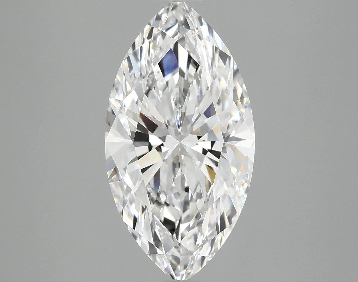 2.97 Carat Marquise Shaped Ideal Cut VVS2 IGI Certified Lab Grown Diamond