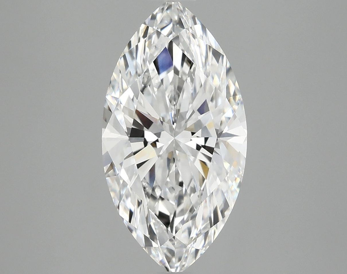 2.97 Carat Marquise Shaped Ideal Cut VVS2 IGI Certified Lab Grown Diamond