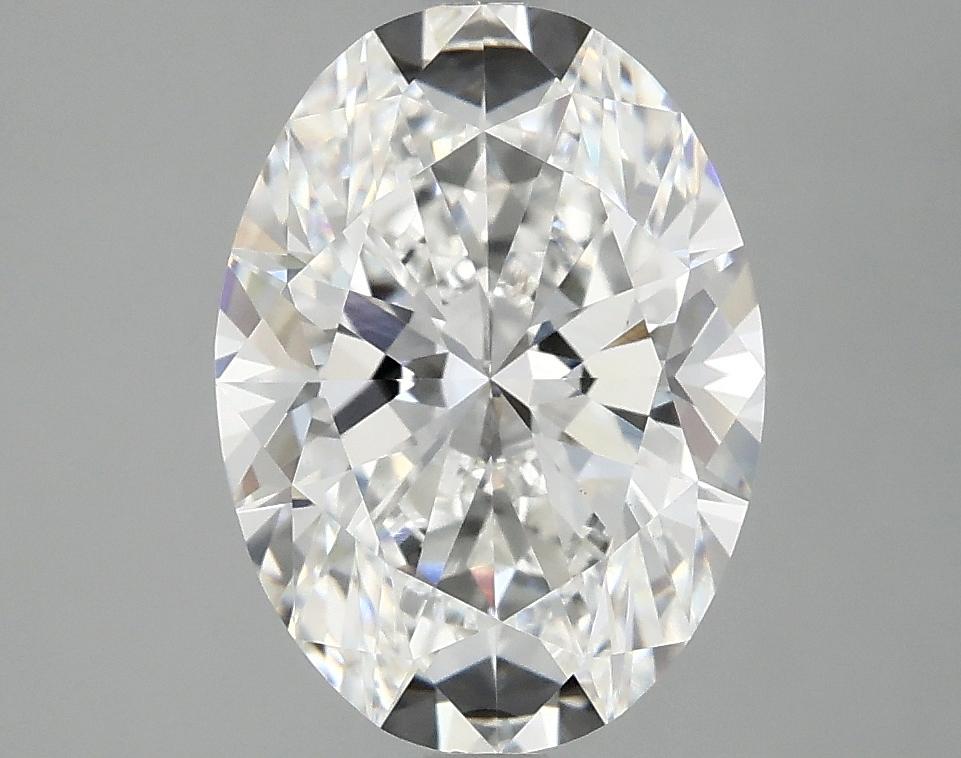 3.07 Carat Oval Shaped Excellent Cut VVS2 IGI Certified Lab Grown Diamond