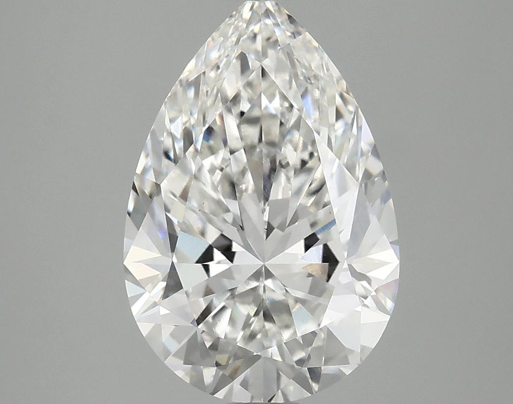 3.09 Carat Pear Shaped Excellent Cut VS1 IGI Certified Lab Grown Diamond