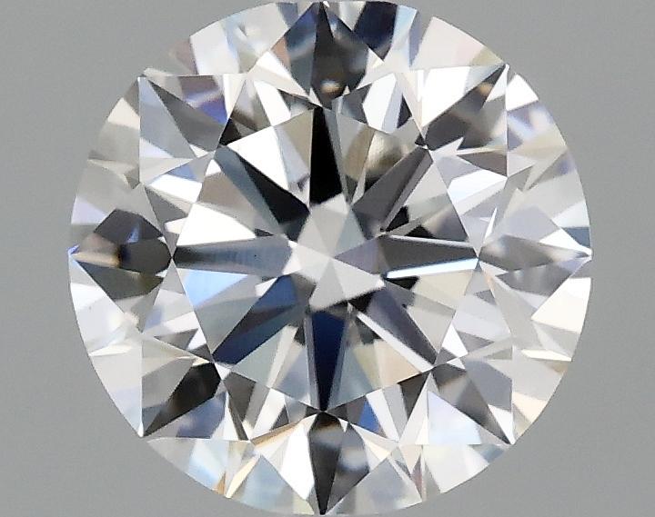 1.51 Carat Round Shaped Ideal Cut VVS2 IGI Certified Lab Grown Diamond