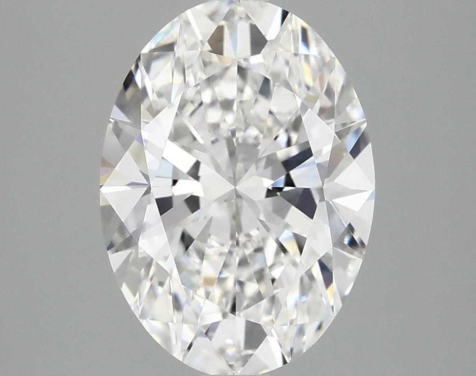 3.09 Carat Oval Shaped Ideal Cut VVS2 IGI Certified Lab Grown Diamond