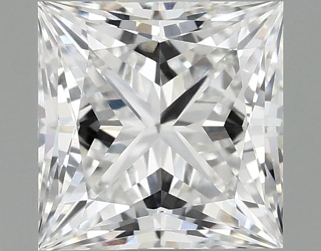 1.07 Carat Princess Shaped Ideal Cut VVS2 IGI Certified Lab Grown Diamond