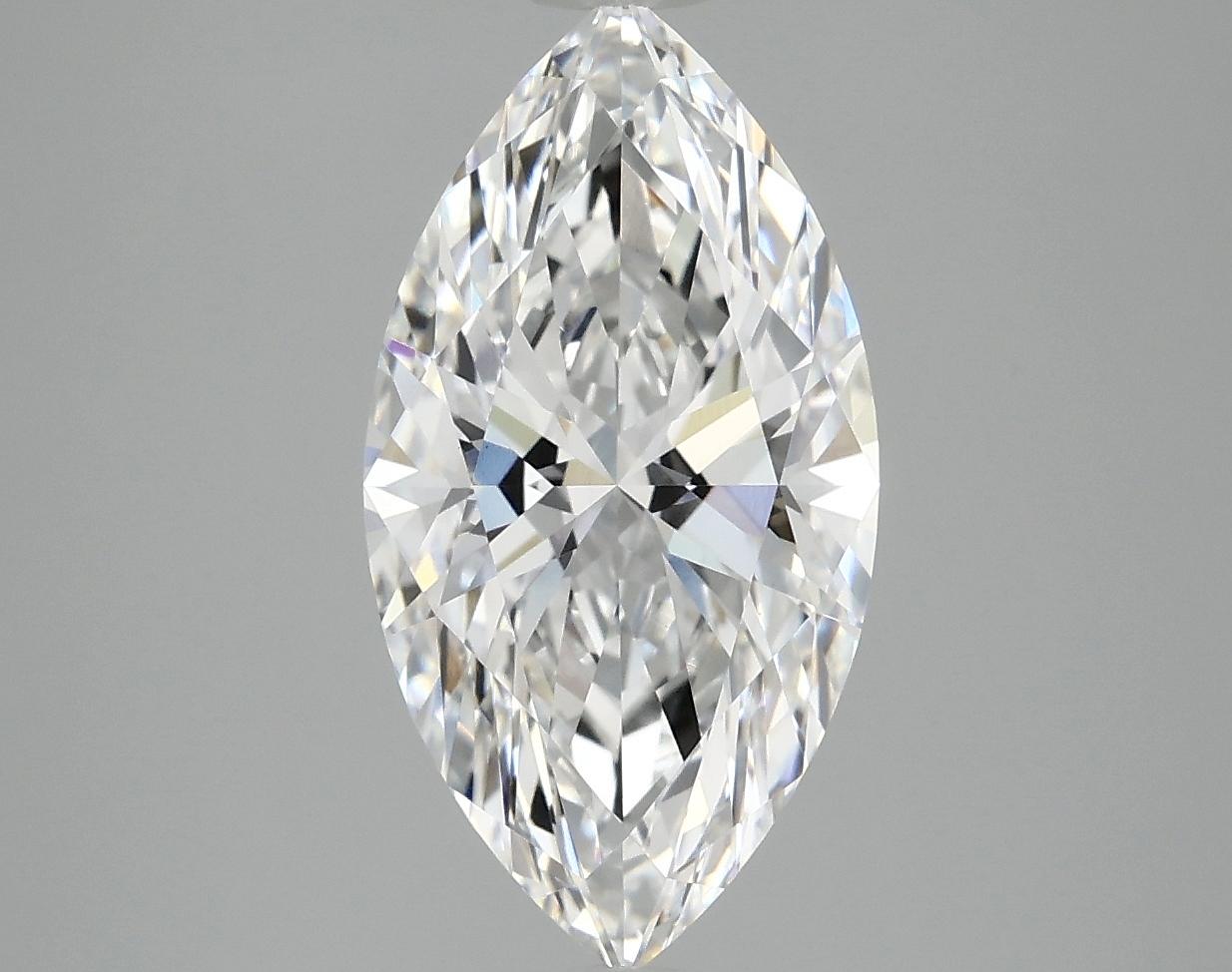 3.09 Carat Marquise Shaped Ideal Cut VS1 IGI Certified Lab Grown Diamond