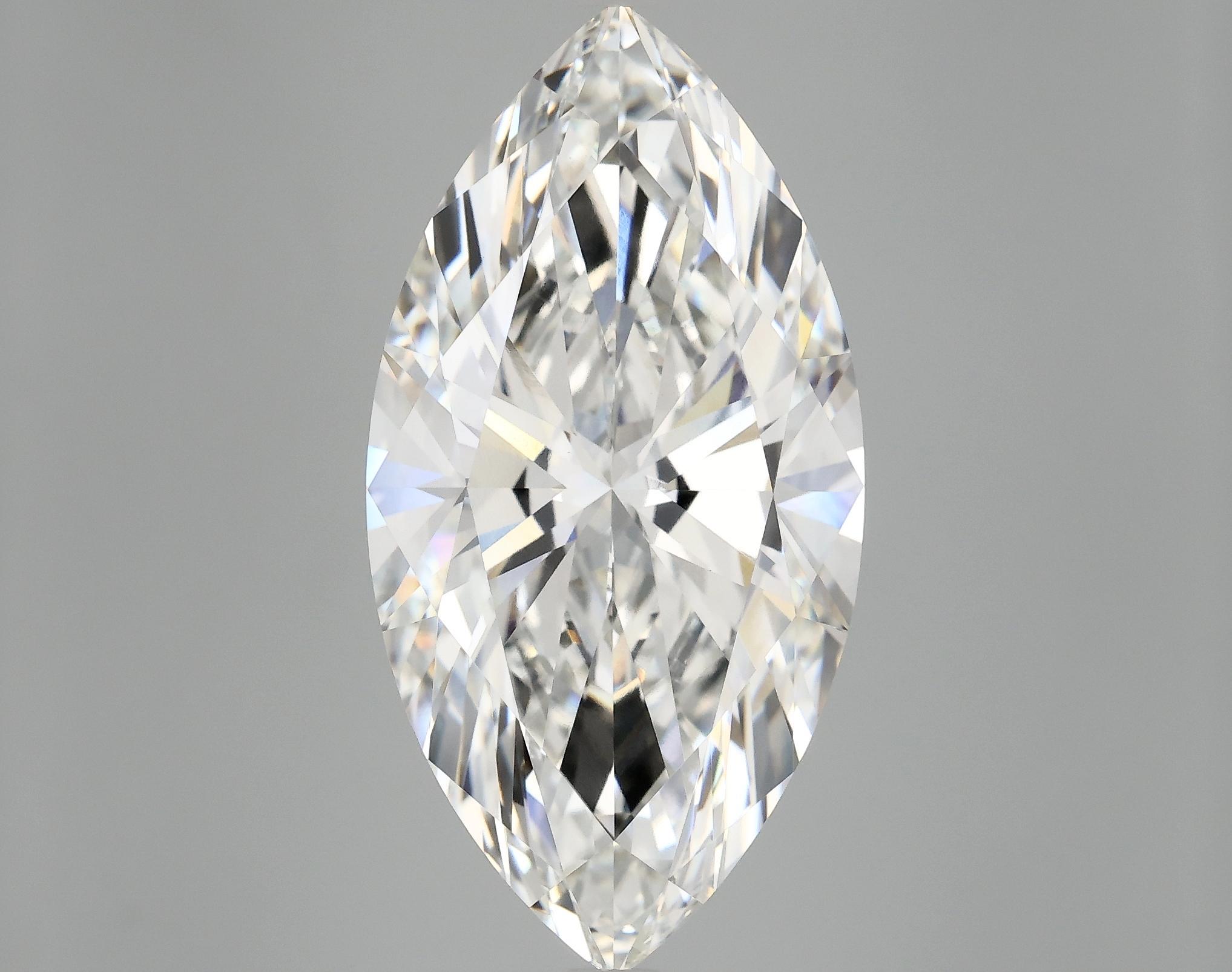 11.35 Carat Marquise Shaped Ideal Cut VVS2 IGI Certified Lab Grown Diamond