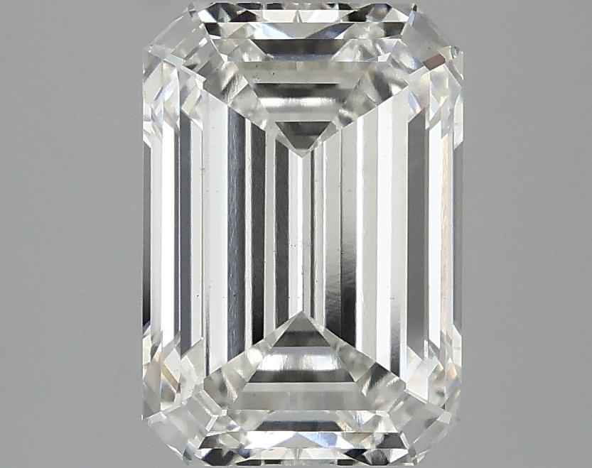 3.04 Carat Emerald Shaped Ideal Cut VS2 IGI Certified Lab Grown Diamond