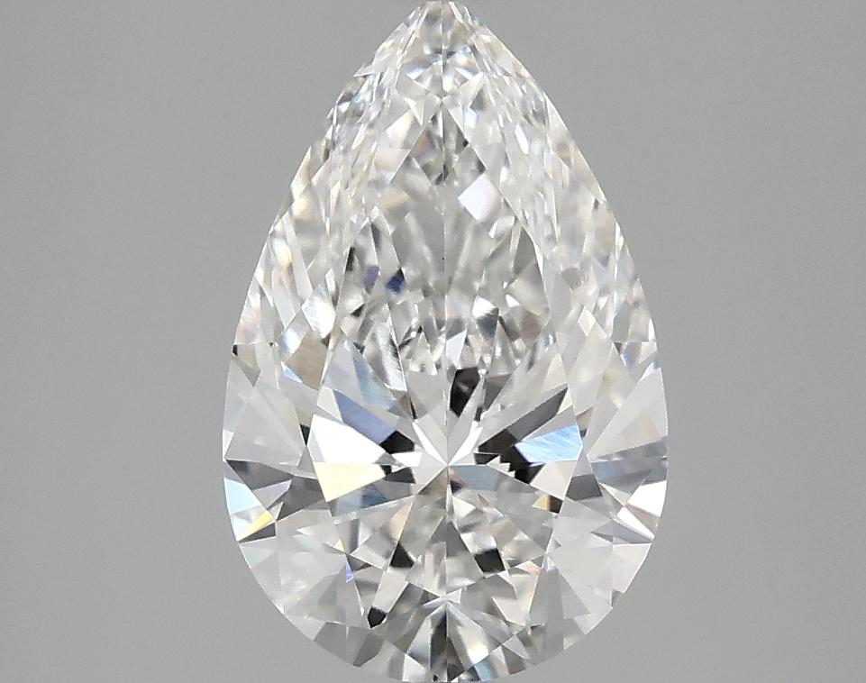 2.02 Carat Pear Shaped Ideal Cut VVS2 IGI Certified Lab Grown Diamond