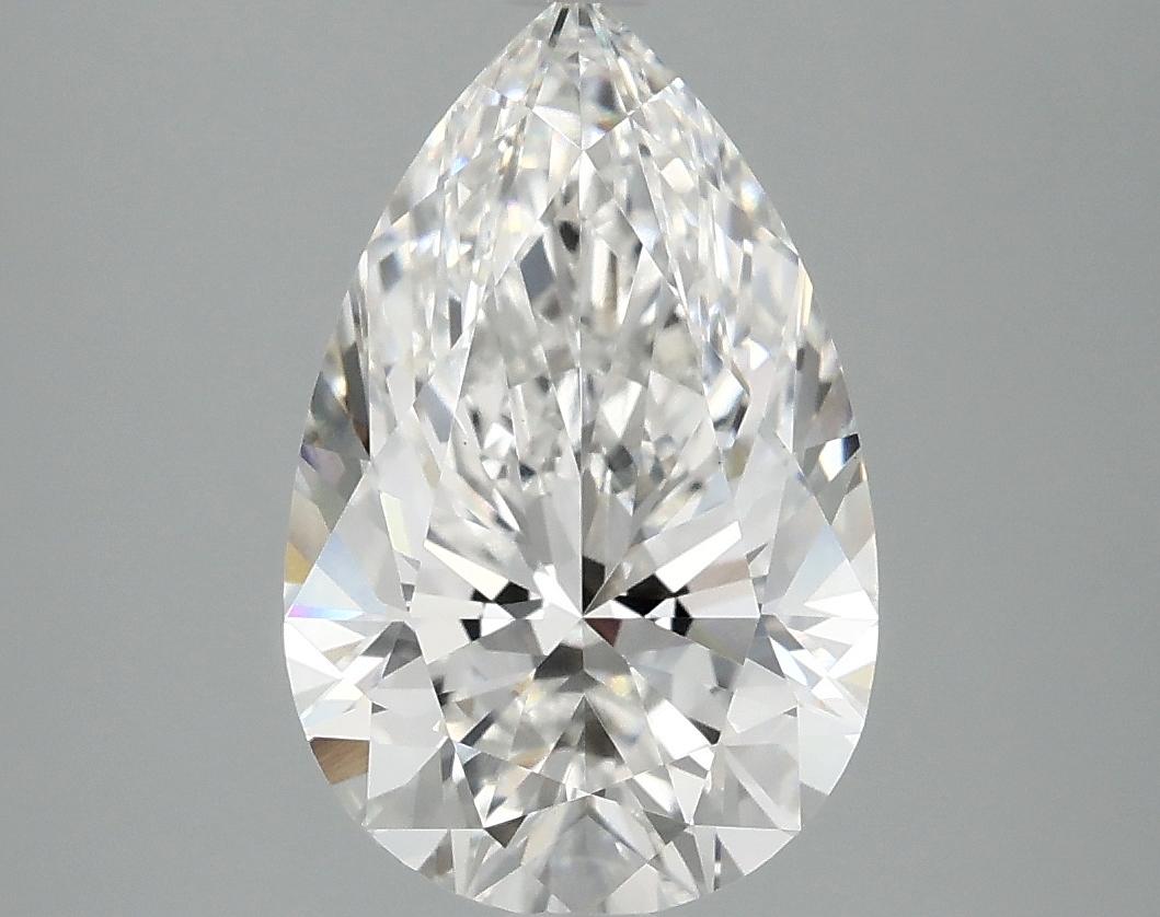 3.08 Carat Pear Shaped Ideal Cut VS1 IGI Certified Lab Grown Diamond