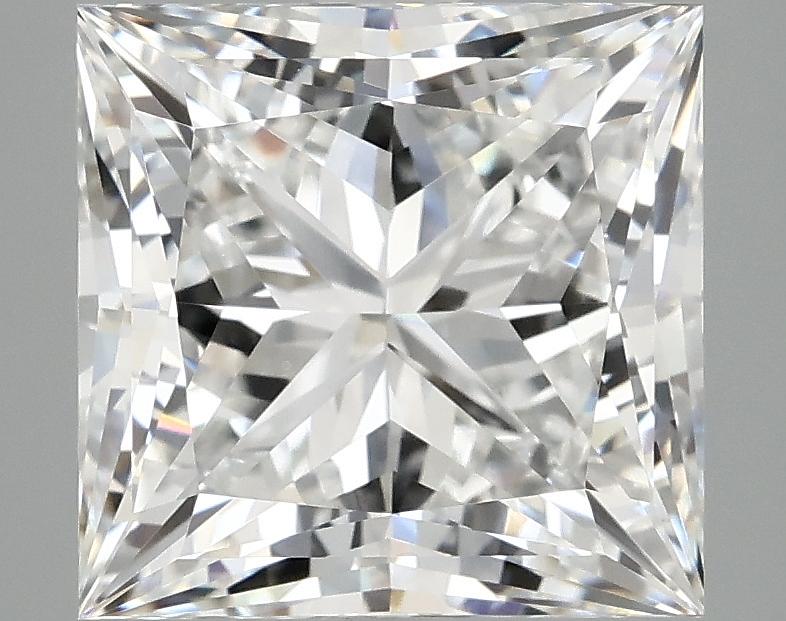 4.9 Carat Princess Shaped Ideal Cut VVS2 IGI Certified Lab Grown Diamond