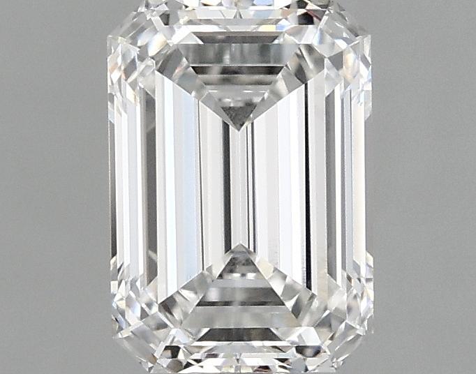 1.09 Carat Emerald Shaped Ideal Cut VVS2 IGI Certified Lab Grown Diamond