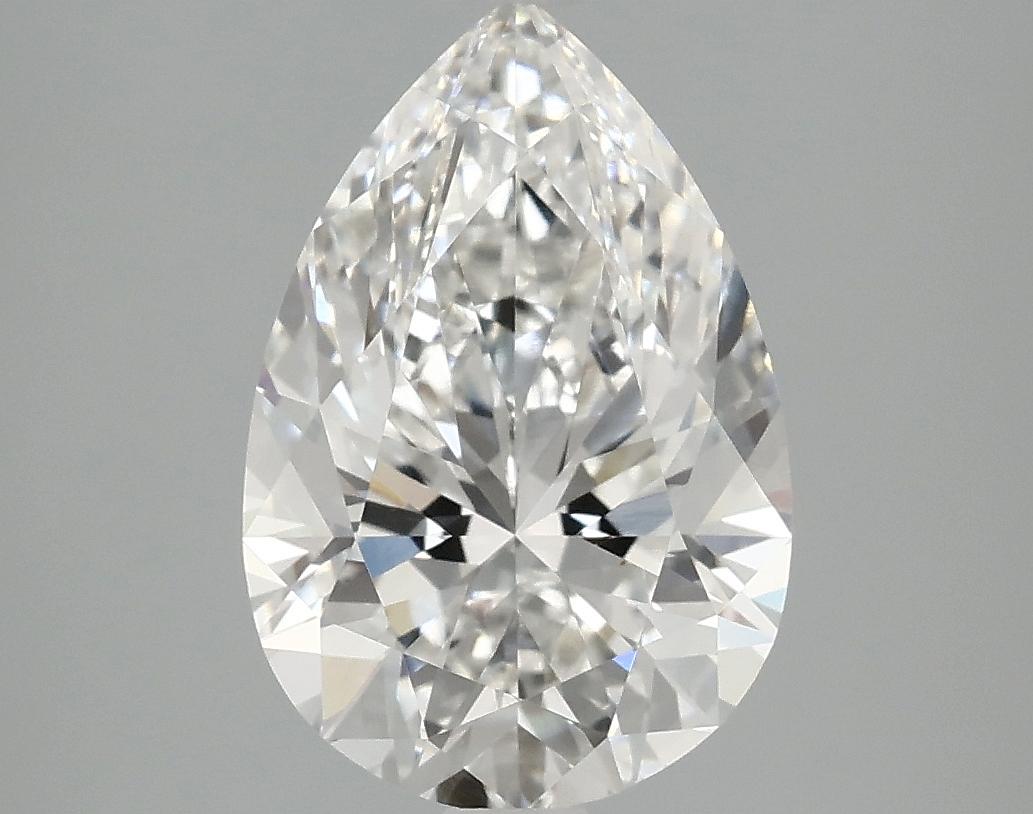 2.99 Carat Pear Shaped Excellent Cut VVS2 IGI Certified Lab Grown Diamond
