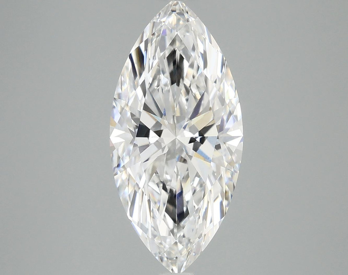 3.1 Carat Marquise Shaped Excellent Cut VVS1 IGI Certified Lab Grown Diamond