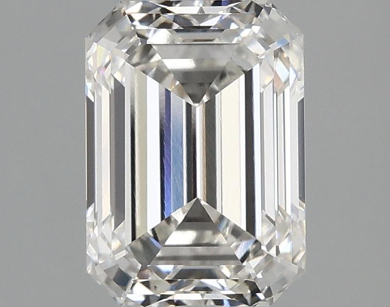2.44 Carat Emerald Shaped Ideal Cut VVS1 IGI Certified Lab Grown Diamond