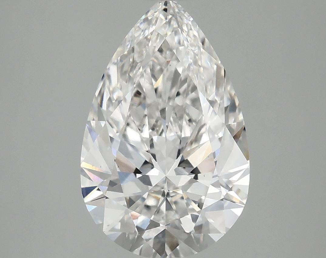 3.09 Carat Pear Shaped Ideal Cut VS1 IGI Certified Lab Grown Diamond