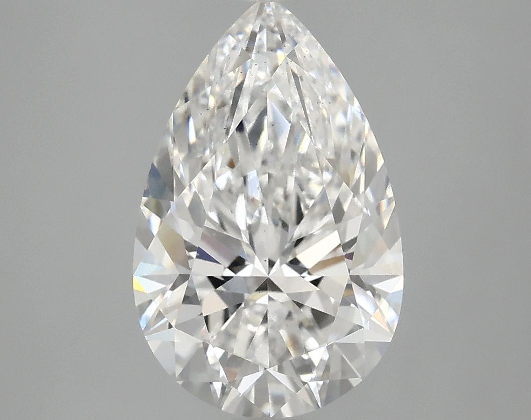 3.06 Carat Pear Shaped Ideal Cut VS2 IGI Certified Lab Grown Diamond