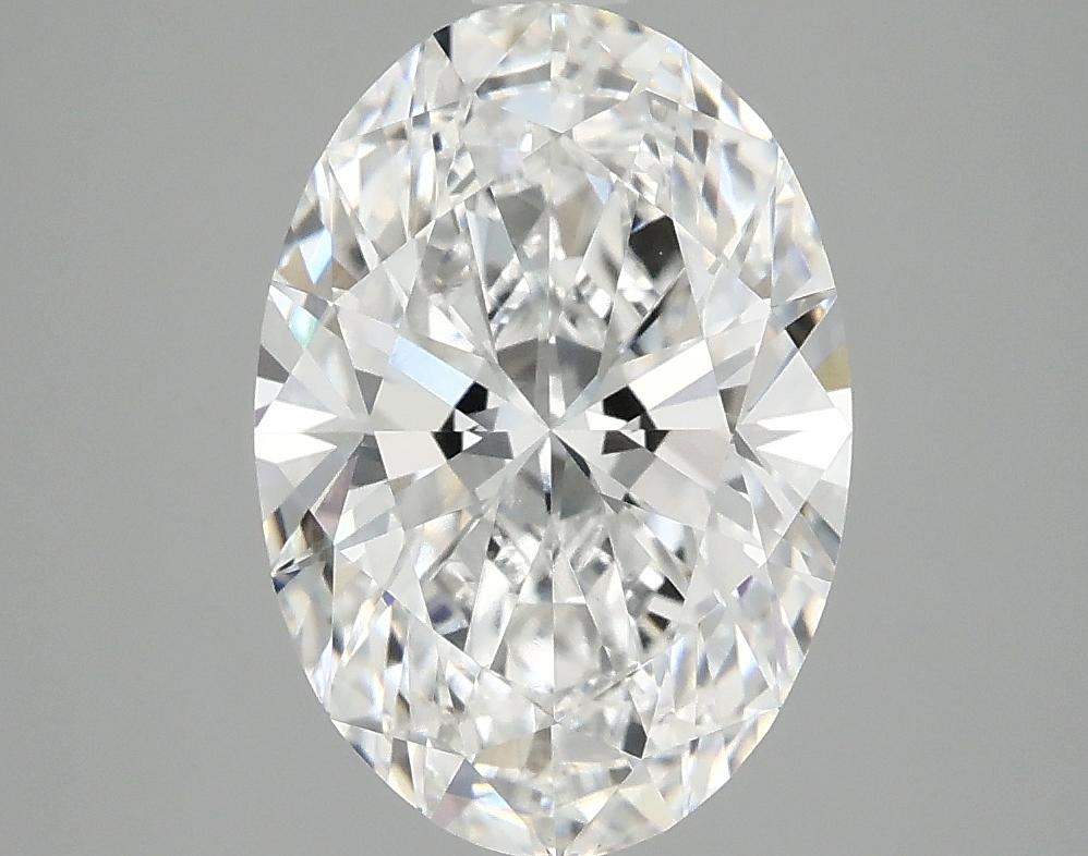 3.08 Carat Oval Shaped Ideal Cut VVS2 IGI Certified Lab Grown Diamond