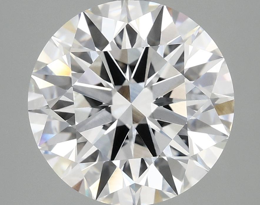 4.08 Carat Round Shaped Ideal Cut VVS2 IGI Certified Lab Grown Diamond