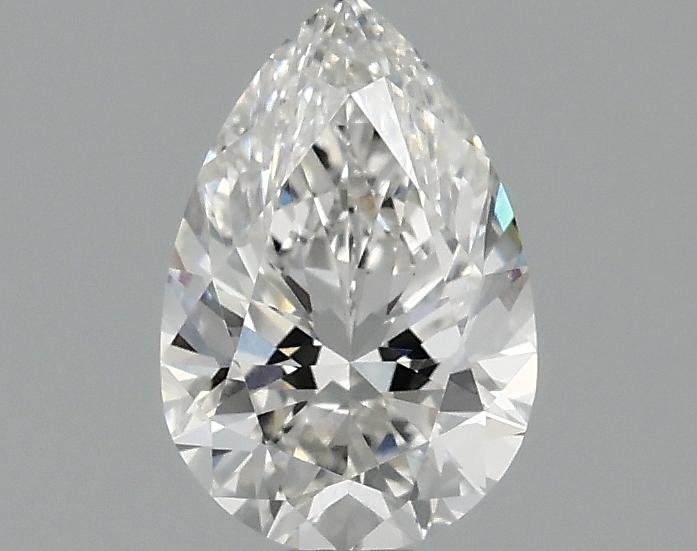 0.99 Carat Pear Shaped Excellent Cut VVS2 IGI Certified Lab Grown Diamond