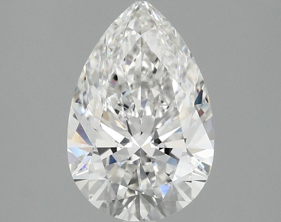 2.07 Carat Pear Shaped Excellent Cut VVS2 IGI Certified Lab Grown Diamond