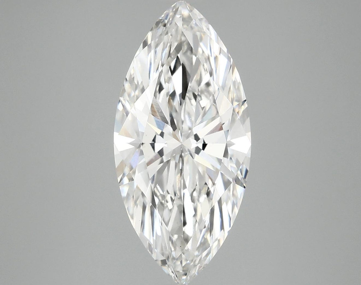 3.07 Carat Marquise Shaped Excellent Cut VS1 IGI Certified Lab Grown Diamond