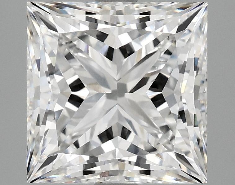 3.93 Carat Princess Shaped Ideal Cut VS1 IGI Certified Lab Grown Diamond