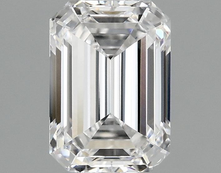 1.09 Carat Emerald Shaped Ideal Cut VVS2 IGI Certified Lab Grown Diamond