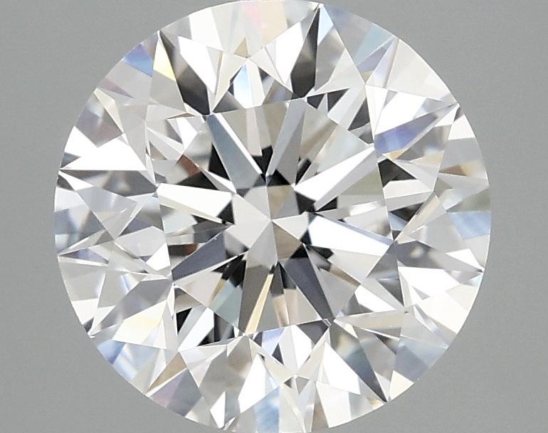 2.96 Carat Round Shaped Excellent Cut VVS2 IGI Certified Lab Grown Diamond