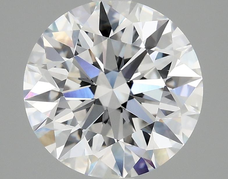 3.04 Carat Round Shaped Ideal Cut VVS2 IGI Certified Lab Grown Diamond