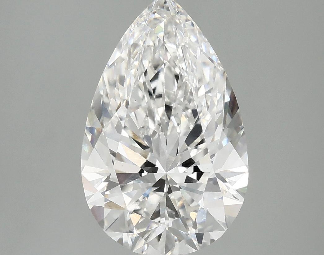 3.07 Carat Pear Shaped Ideal Cut VS1 IGI Certified Lab Grown Diamond