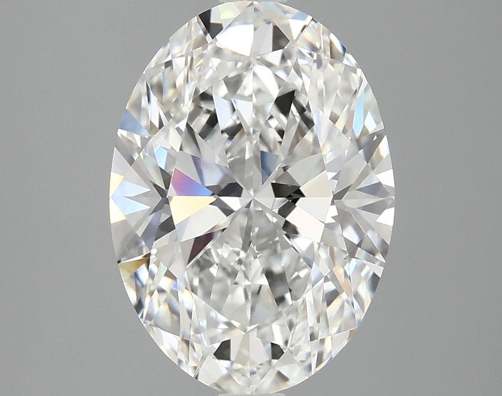 3.05 Carat Oval Shaped Ideal Cut VVS2 IGI Certified Lab Grown Diamond