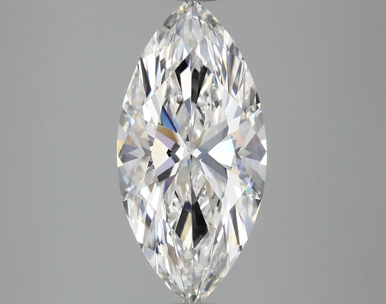 3.02 Carat Marquise Shaped Excellent Cut VS1 IGI Certified Lab Grown Diamond