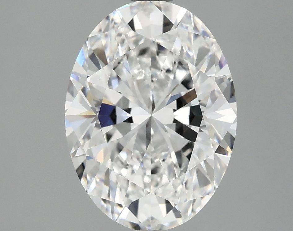 3.08 Carat Oval Shaped Excellent Cut VVS2 IGI Certified Lab Grown Diamond