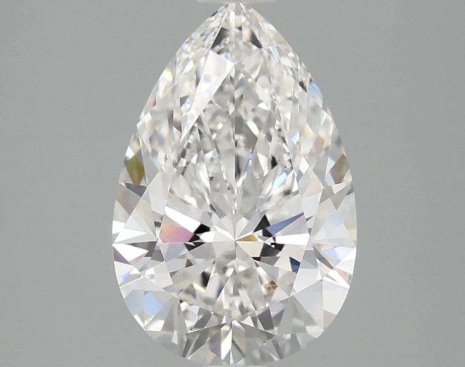 2.05 Carat Pear Shaped Excellent Cut VVS2 IGI Certified Lab Grown Diamond