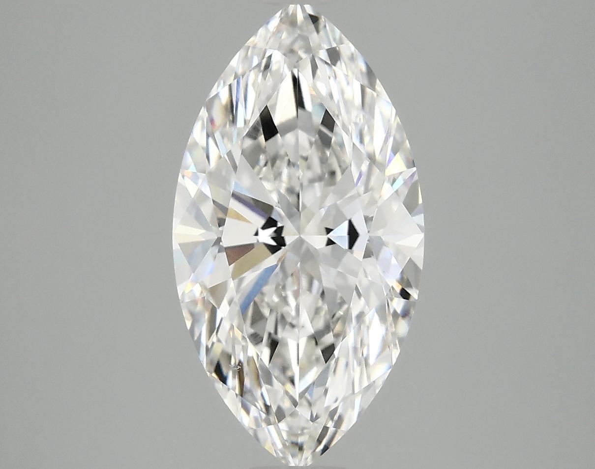 3.1 Carat Marquise Shaped Excellent Cut VVS2 IGI Certified Lab Grown Diamond