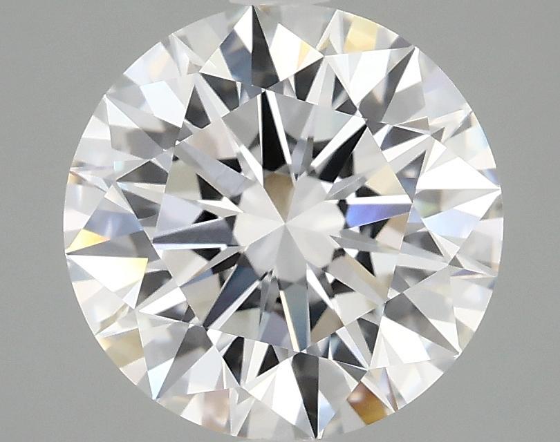 3.05 Carat Round Shaped Ideal Cut VVS2 IGI Certified Lab Grown Diamond