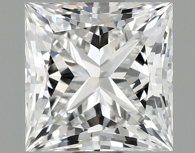 1.06 Carat Princess Shaped Ideal Cut VVS2 IGI Certified Lab Grown Diamond