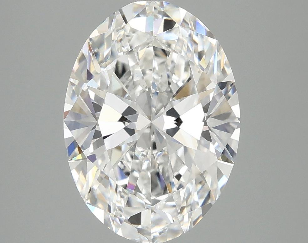3.08 Carat Oval Shaped Ideal Cut VVS2 IGI Certified Lab Grown Diamond