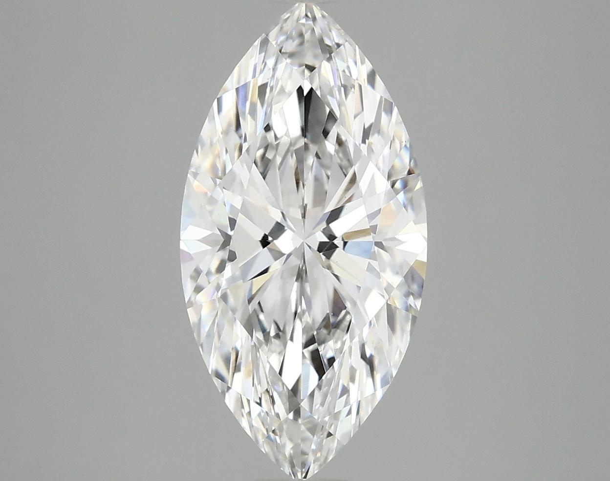 3.09 Carat Marquise Shaped Ideal Cut VS1 IGI Certified Lab Grown Diamond